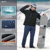 33,000ft Men's Winter Snow Ski Fleece Lined Pants Warm Waterproof Softshell Insulated for Snowboard Outdoor Work Hiking view 2