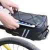 ANMEILU Bike Rack Bag Bike Bags for Bicycles Rear Rack Bike Trunk Bag Back Seat Carrier Saddle Luggage Storage Pack Bicycle Cargo Panniers Fat Tire Bike Folding Ebike Travel Cycling Waterproof Small view 1