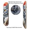Alumy Skateboard Deck Display Wall Mount Skate Deck Display Wall Mount 6 Pack for Skateboard Deck Display and Skateboard Deck Home Decoration view 3
