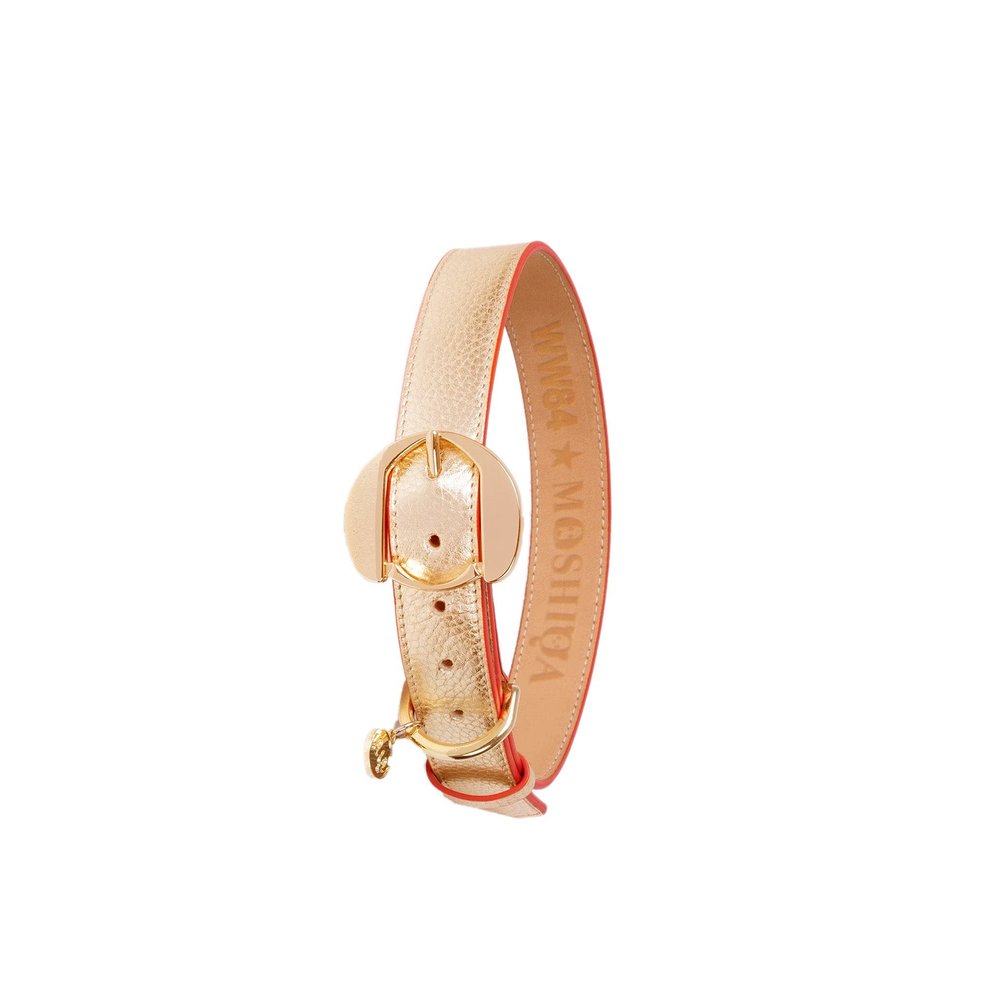 MOSHIQA Golden Dog Collar of Loyalty