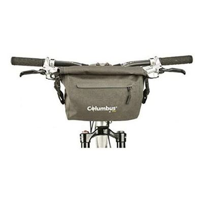 Columbus Dry Handlebar Bag 3 litres New Bike Accessories, Adult Unisex, Dark Brown (Brown), 3 L