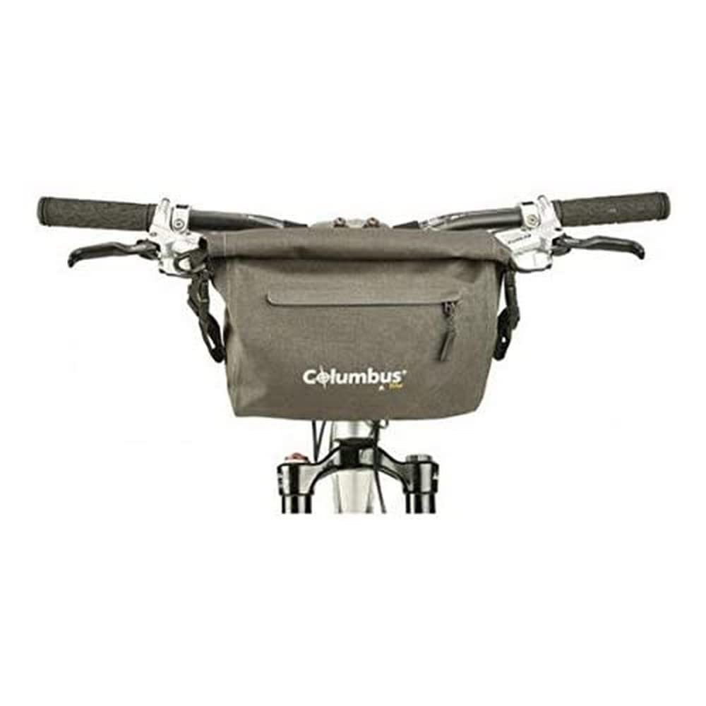 Columbus Dry Handlebar Bag 3 litres New Bike Accessories, Adult Unisex, Dark Brown (Brown), 3 L