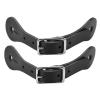 KUIDAMOS Genuine Leather Spur Strap Less Scar Equestrian Anti Allergy(Black) view 3