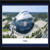 AT&T Stadium - 42x15.5-inch Single Mat, Select Framed Picture by Blakeway Panoramas view 1