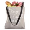 I Run A Girl Gang Shirt Funny Mother's Day Gift Christmas Tote Bag view 4