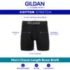 Gildan Men's Underwear Cotton Stretch Boxer Briefs, Multipack, Grey Flannel/Black Soot (5-Pack), Large view 3