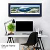 AT&T Stadium - 44x18-inch Double Mat, Deluxe Framed Picture by Blakeway Panoramas view 2
