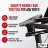 TFD Adjuster, Compatible with Peloton Bike & Bike+ (Original & Bike Plus), Made in USA - Handlebar Mod Adjusts Handle Bar Position for Any Rider | Black Design - Optimal Peloton Accessories view 3
