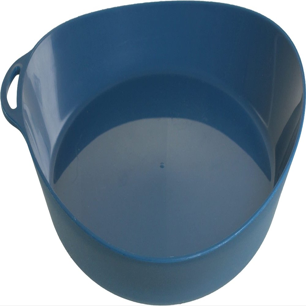 Lifeventure Ellipse Reusable Plate for Camping, Travel & Outdoor - Navy Blue