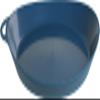 Lifeventure Ellipse Reusable Plate for Camping, Travel & Outdoor - Navy Blue view 1