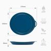 Lifeventure Ellipse Reusable Plate for Camping, Travel & Outdoor - Navy Blue view 3