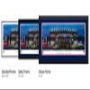 Gillette Stadium, Home of the New England Patriots - 40.25x13.75-inch Standard Framed Print by Blakeway Panoramas view 2