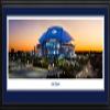 AT&T Stadium - 44x18-inch Double Mat, Deluxe Framed Picture by Blakeway Panoramas view 1