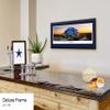 AT&T Stadium - 44x18-inch Double Mat, Deluxe Framed Picture by Blakeway Panoramas view 3