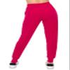 ALWAYS Women's Ribbed Jogger Sweatpants - Rib-Knit Lightweight Soft Stretch Pork Chop Pockets Pants Deep Red 2XL view 4