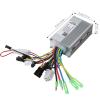 Scooter Controller, Precision Speed Control Brushless Motor Controller Voltage Range 24V-60V LCD Display Thumb Throttle for Riders DIY Enthusiasts Scooter Upgrades view 2