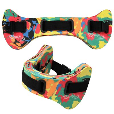 Kemp USA Water Aerobics Belt - Swimming Belts for Exercise and Fitness - Reinforced Nylon Belt Attachments with Plastic Couplings - Aqua Waist Belt for Adult - X-Small - Color-Coded