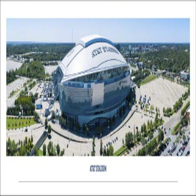 AT&T Stadium - Unframed 40 x 13.5 Poster by Blakeway Panoramas