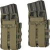 Evike Airsoft - Matrix Fast Hardshell Mag Holster - 2X Large Configuration (Color: Digital Woodland) view 2