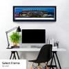 Gillette Stadium, Home of the New England Patriots - 42x15.5-inch Single Mat, Select Framed Picture by Blakeway Panoramas view 4