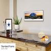 AT&T Stadium - 40.25x13.75-inch Standard Framed Print by Blakeway Panoramas view 3