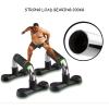Strength Training Push Up Stands Fitness Equipment for Home Gym Unisex Muscle Board Exercise Equipment Push Up Handles Exercise Machines (Color : Black, Size : 20 * 15 * 13cm) view 2