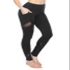 ALWAYS Pocketed Leggings for Women - Buttery Soft Stretch High Waisted Active Workout Leggings Black M
