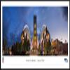 Lumen Field, Home of the Seattle Seahawks - 40.25x13.75-inch Standard Framed Print by Blakeway Panoramas view 1