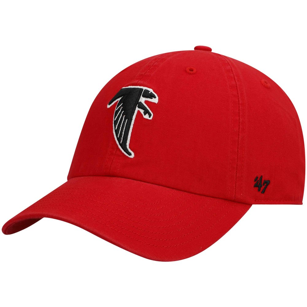 47 Men's Red Atlanta Falcons Clean Up Adjustable Hat