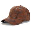 Men Women's Suede Camo Baseball Caps Adjustable Hunting Sports Black Camouflage Sun Visor Dad Trucker Hat (Brown Camo) view 1