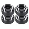 PU Children Skateboard Wheel Skateboard Replacement Wheels for Skateboard Pennyboard Waveboard Not Easy to Fall Off Or Deformation (Black) view 1