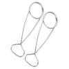 AYNEFY 2Pcs Stainless Steel Fish Mouth Jaw Spreaders Hanging Hook Rack for Cooker Water Bottle view 4