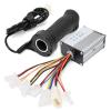 Demeras 24V 250W Brush Controller with Thumb Throttle Grip Excellent Heat Dissipation E?Scooter Controller & Handlebar Suitable for Cycling and Hiking Electric, Cars and Scooters view 2