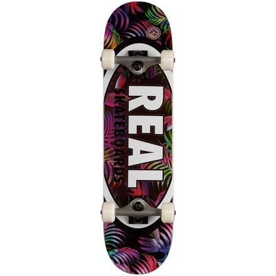 Real Team Tropic Ovals Ii Mini Skateboard Prebuilt Complete - 7.38"