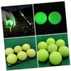 BESPORTBLE 6pcs Golf Glow The Dark for Night Practice Synthetic Impact Resistant Portable for Evening Golfing Fun view 2