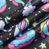 HOZIY Gymnastics Biketards for Girls Size 7-8 7/8 Years Old Black Unicorn Donuts Ice Cream view 3