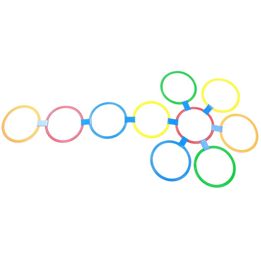 Demeras Training WearResistant Bright Color Rings Safely Environmentally Friendly Speed Rings for Kindergarten for Children