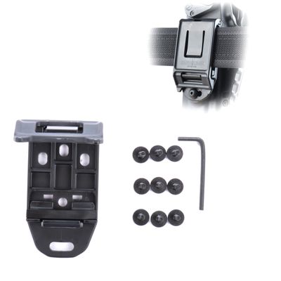 745BL - Clip-On Holster Belt Loop Black