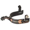Weaver Leather Men's Spur with Arrow Design, Black Arrow view 1