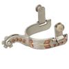 Weaver Leather Youth Spur with Arrow Design, Steel Arrow view 1