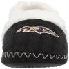 FOCO Baltimore Ravens NFL NFL Womens Team Color Moccasin Slipper - S view 2