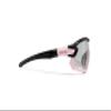 Bertoni Sport Sunglasses Polarized Photochromic Cycling MTB w. Prescription Carrier QUASAR (Black-Pink/Photochromic Polarized) view 3