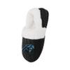 FOCO Carolina Panthers NFL NFL Womens Team Color Moccasin Slipper - M view 2