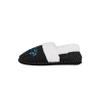 FOCO Carolina Panthers NFL NFL Womens Team Color Moccasin Slipper - M view 3