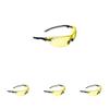 Allen Company Keen Shooting Safety Glasses, Yellow Lenses, ANSI Z87.1+ & CE Rated, one size view 1