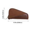 Allen Company Ruger Wrangler Leather Revolver Case, Up to 10" L Revolvers/Handguns, Caramel view 2
