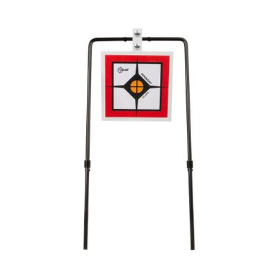 Allen Company EZ-Aim Hardrock AR500 Shooting - Round and Square Metal Spinner Targets,White