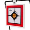 Allen Company EZ-Aim Hardrock AR500 Shooting - Round and Square Metal Spinner Targets,White view 4