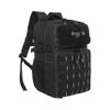 Allen Company Tac-Six Berm Tactical Backpack, Customizable MOLLE Connection System, with Padded Laptop Sleeve, 11 L x 9 W 17 H inches, 1683 cu.in. (27.6 liters), Black, one Size view 1