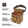 Allen Company Rival Double Compartment Shell Bag & 52" Waist Belt, Tan view 2